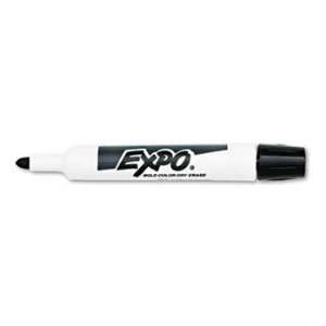  EXPO 88001   Dry Erase Marker, Bullet Tip, Black, Dozen 