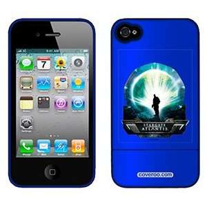  Stargate Atlantis 1 Silhouette on AT&T iPhone 4 Case by 