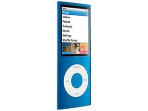 Apple iPod nano 4th Generation chromatic Blue 16 GB  
