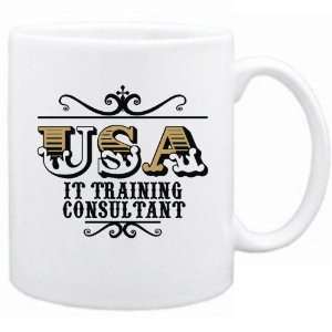 New  Usa It Training Consultant   Old Style  Mug Occupations  