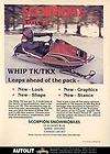 1978 Scorpion Whip Snowmobile Ad