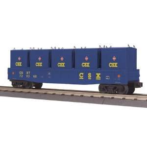   Electric Trains O 27 Gondola w/LCL Container, CSX Toys & Games