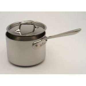  All Clad Stainless Collection Sauce Pan with Lid 2.0QT 6 