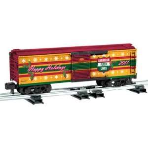  Lionel S Scale American Flyer Boxcar Holiday 2011 Toys 