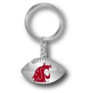 Washington State Cougars Aminco Sculpted Football Keychain  