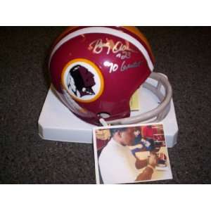  Brig Owens Autographed Redskins Mini Helmet Sports 