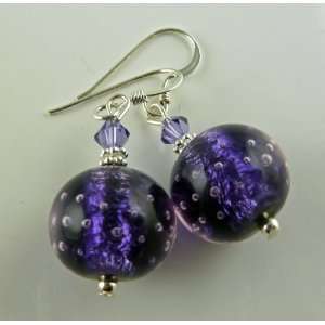  Bolle dAria Earrings (Deep Purple) Jewelry