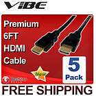   Premimum 6ft HDMI 24K Gold plate V1.3 Cable male to male Full HD 1080p