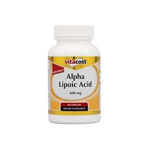  Alpha Lipoic Acid    600 mg   60 Capsules