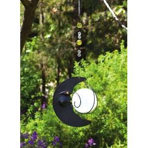    Solar hanging lantern,Angry Crescent Moon Patio, Lawn & Garden