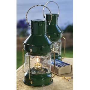  Old Harbor Oil Lantern Green Patio, Lawn & Garden