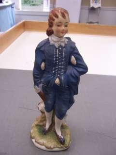 Vintage Lefton Blue Boy Figurine KW387  