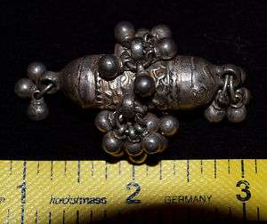 Vintage Antique Large Solid Indian small tinkling Silver Bells 