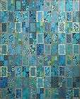 Rear Window Batik Quilt Kit Blue Underground Studios Quilting 66 x 81 