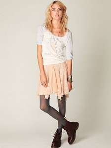 NEW FALL$98 NEW Free People chiffon and lace Dancer Slip Dress in Soft 