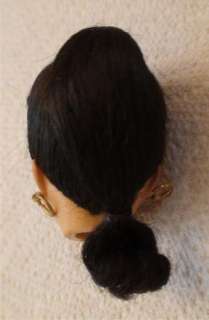 BARBIE VINTAGE #3 BRUNETTE PONY TAIL   HEAD ONLY   VERY NICE  
