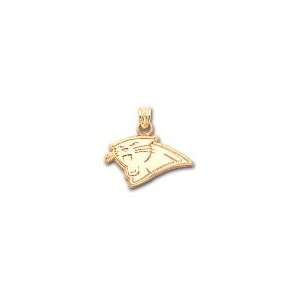  Carolina Panthers Team Logo Pendant In 14kt Gold Gold and 