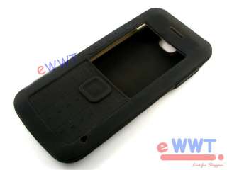 for Nokia 5310 XpressMusic Black Silicon Skin Soft Case  