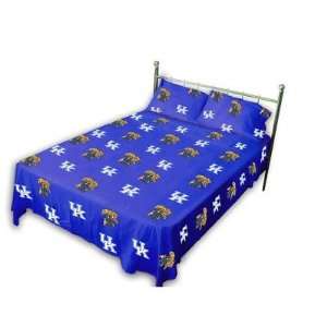  College Covers KENSS Kentucky Printed Sheet Set in Solid 