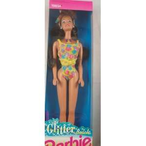 Glitter Beach Barbie Doll Teresa  Toys & Games  