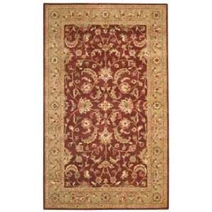  Rizzy Rugs Destiny DT 769 Burgundy Beige Traditional 3 X 5 Area Rug 