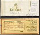 UNUSED 2diff AIR TICKETS EMIRATES AIRLINES UAE London Karachi Dubai 