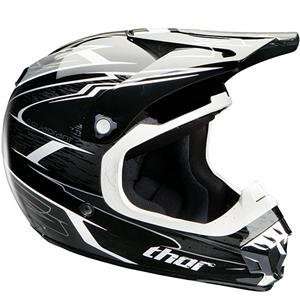    Thor Motocross Quadrant Helmet   Large/Black/Alloy Automotive