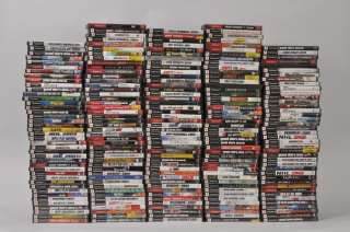 HUGE Lot of 244 Playstation 2 Games   PS2   Wholesale Bulk Lot 