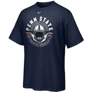 Nike Penn State Nittany Lions Navy Blue 2009 Rose Bowl Bound T shirt