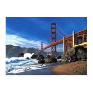  Golden Gate Bridge, San Francisco, USA 500 Piece Glow in 