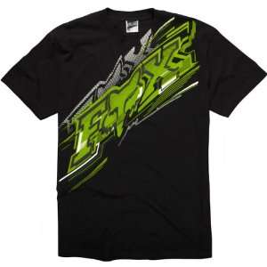  Fox Racing Boys Flash s/s Tee [Black/Green] XL Black/Green 