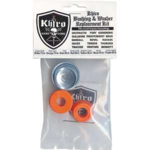  Bushing Cup Washer Kit 79a Medium Soft Orange Skateboard Bushings 