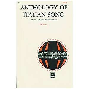  Anthology of Italian Songs of the 17th and 18th Centuries 