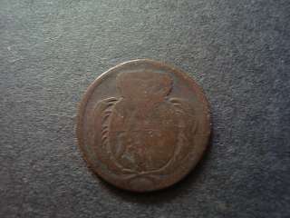 1774 C GERMANY GERMAN STATE 1 PFENNIG COIN  