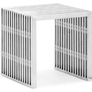    100080 Novel Collection Sinlge Bench in Stainless 
