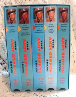 The Andy Griffith Show VHS Set of (5)   L@@K  