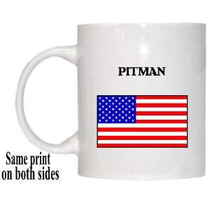  US Flag   Pitman, New Jersey (NJ) Mug 