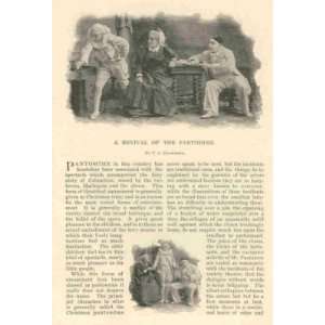  1894 Pantomime Acting Eugenie Bade Courtes Lachaumee 