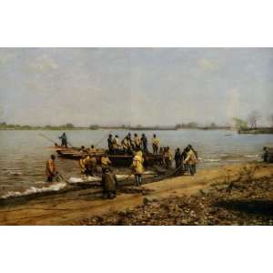 Shad Fishing at Gloucester on the Delaware River