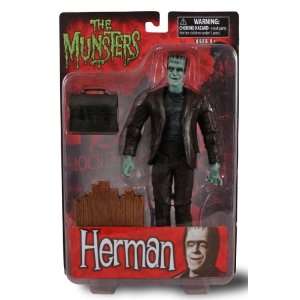  Munsters Series 1 Action Figure   Herman Toys & Games