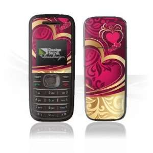  Design Skins for Nokia 1208   Heart of Gold Design Folie 