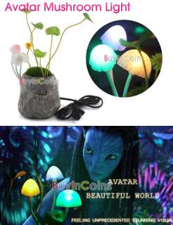 New Avatar Romantic Mushroom LED Night Light Colophony  