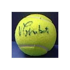 Vitas Gerulaitis Autographed Tennis Ball  Sports 