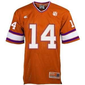  Clemson Tigers #14 Orange Youth All Time Jersey Sports 