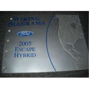  2005 Ford Escape Hybrid Mariner Hybrid Wiring Manual ford Books