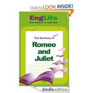 EngLits Romeo and Juliet Jack Bernstein  Kindle Store