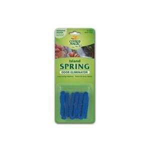   Spring Scented Odor Eliminating Air Vent Clips  6 count