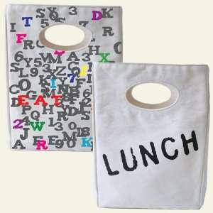   Cotton Lunch Bags by Fluf, Lunch and ABC 