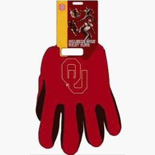   McArthur Sports Oklahoma Sooners NCAA Two Tone Gloves Sports