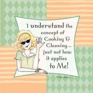  Cooking Cleaning Poster Print